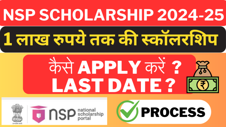 NSP Scholarship 2024