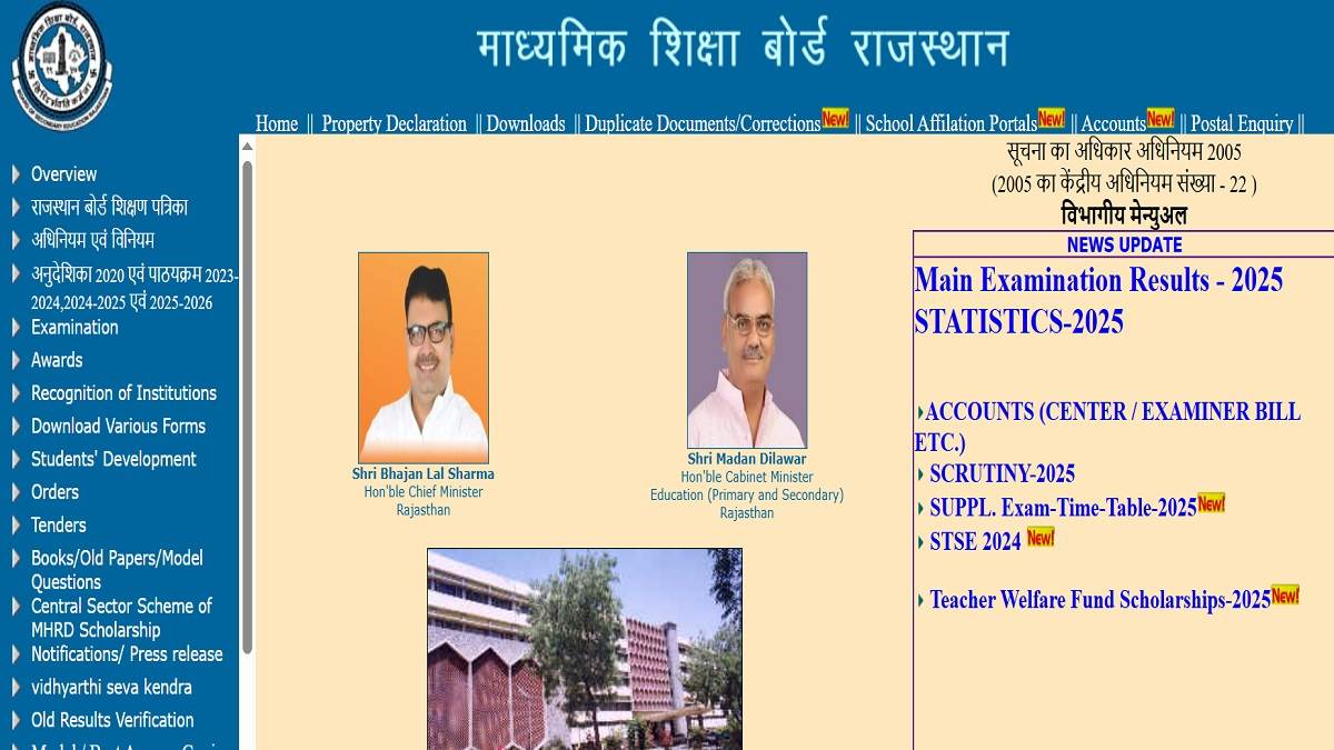 Rajasthan Board Exam 2026 Model Question Paper