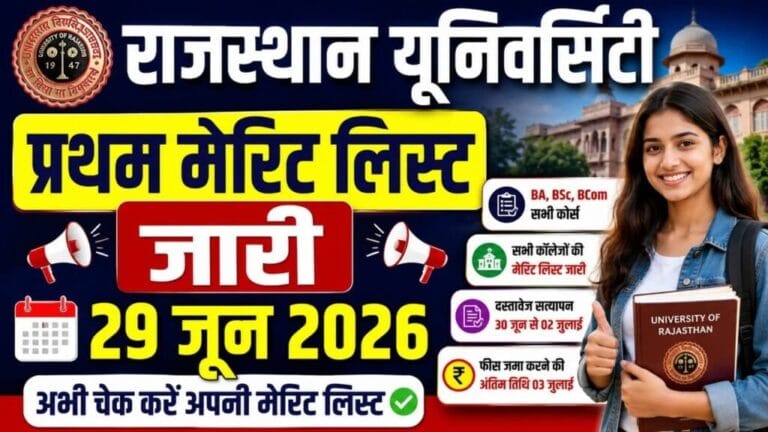 Rajasthan University College Merit List 2026 1024x576 1