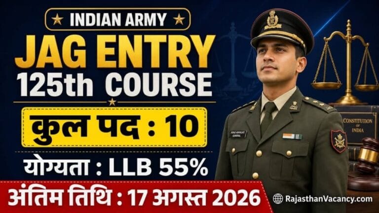 Indian Army JAG Entry 125th Course Recruitment 2026 1024x576 1