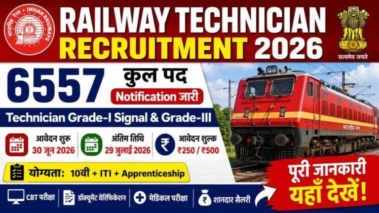 Railway Technician Recruitment 2026 1 1024x576 1