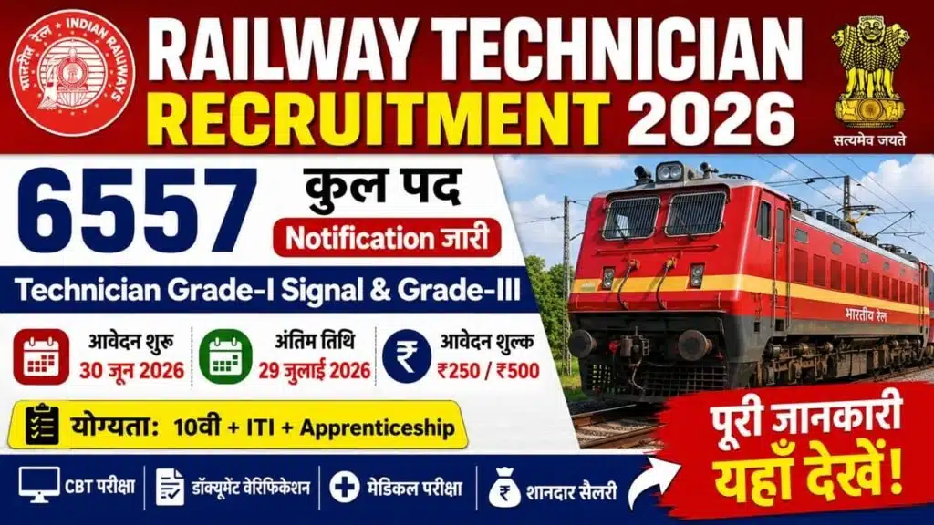 Railway Technician Recruitment 2026 1 1024x576 1