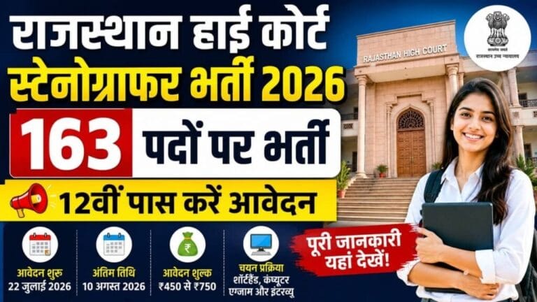 Rajasthan High Court Stenographer Recruitment 2026 1024x576 1