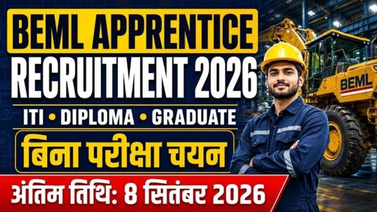 BEML Apprentice Recruitment 2026 1024x576 1