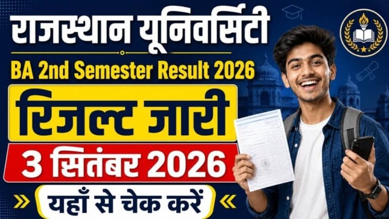 Rajasthan University BA 2nd Semester Result 2026 1024x576 1